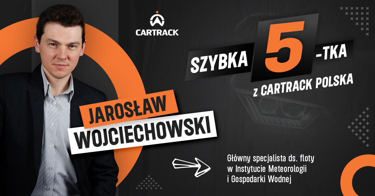 Jarosław Wojciechowski – IMGW – szybka 5tka Cartrack Polska