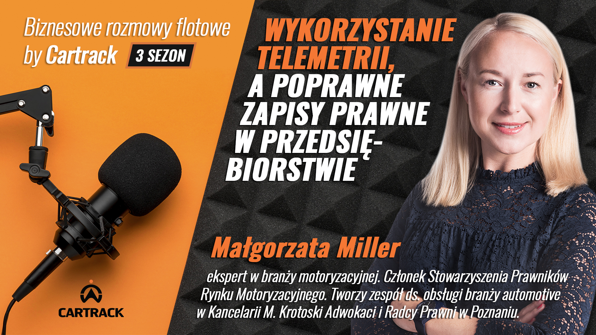 Monitoring GPS we flocie a zapisy prawne w przedsiębiorstwie (RODO / prawo pracy)- Małgorzata Miller.