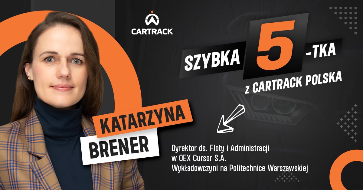 Katarzyna Brener – OEX Cursor – Szybka 5tka Cartrack Polska