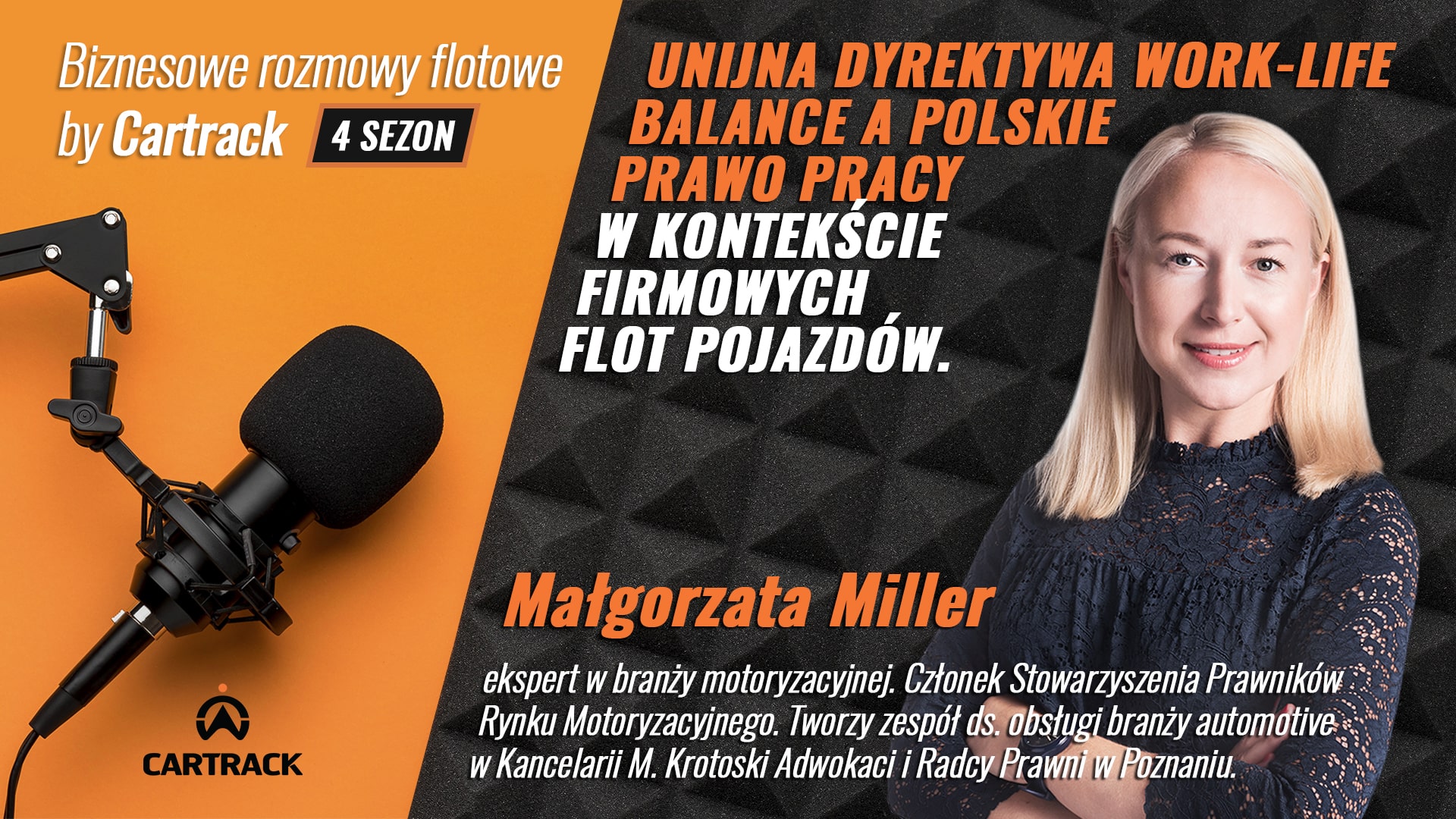 Dyrektywa work-life balance a polskie prawo pracy. Podcast biznesowy Cartrack Polska.